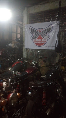 Bengkel Enyenk TRI Motor CB Tanpa Arah