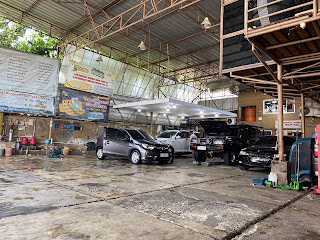 Car wash motor mobil detailing, bengkel service dll Auto AZ