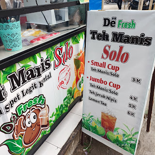 de fresh teh manis solo