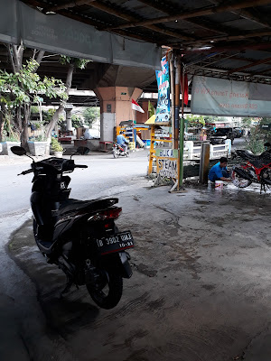 Es kelapa & Steam mobil motor