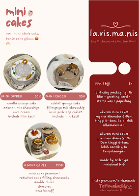 Laris Manis Kue dan Cheesecake