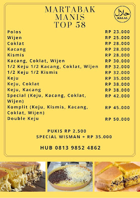 Martabak Top 58 Bangka