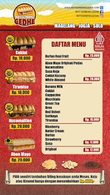 Roti Gembong Gedhe Tamantirto
