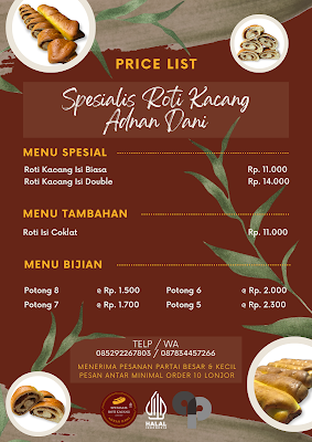 Spesialis Roti Kacang ADNAN ROTI (ꦱ꧀ꦥꦺꦱꦶꦪꦭꦶꦱ꧀ꦫꦺꦴꦠꦶꦏꦕꦁꦄꦣ꧀ꦤꦤ꧀ꦫꦺꦴꦠꦶ)