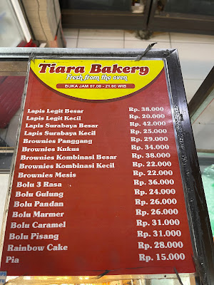 Toko Kue Tiara Bakery